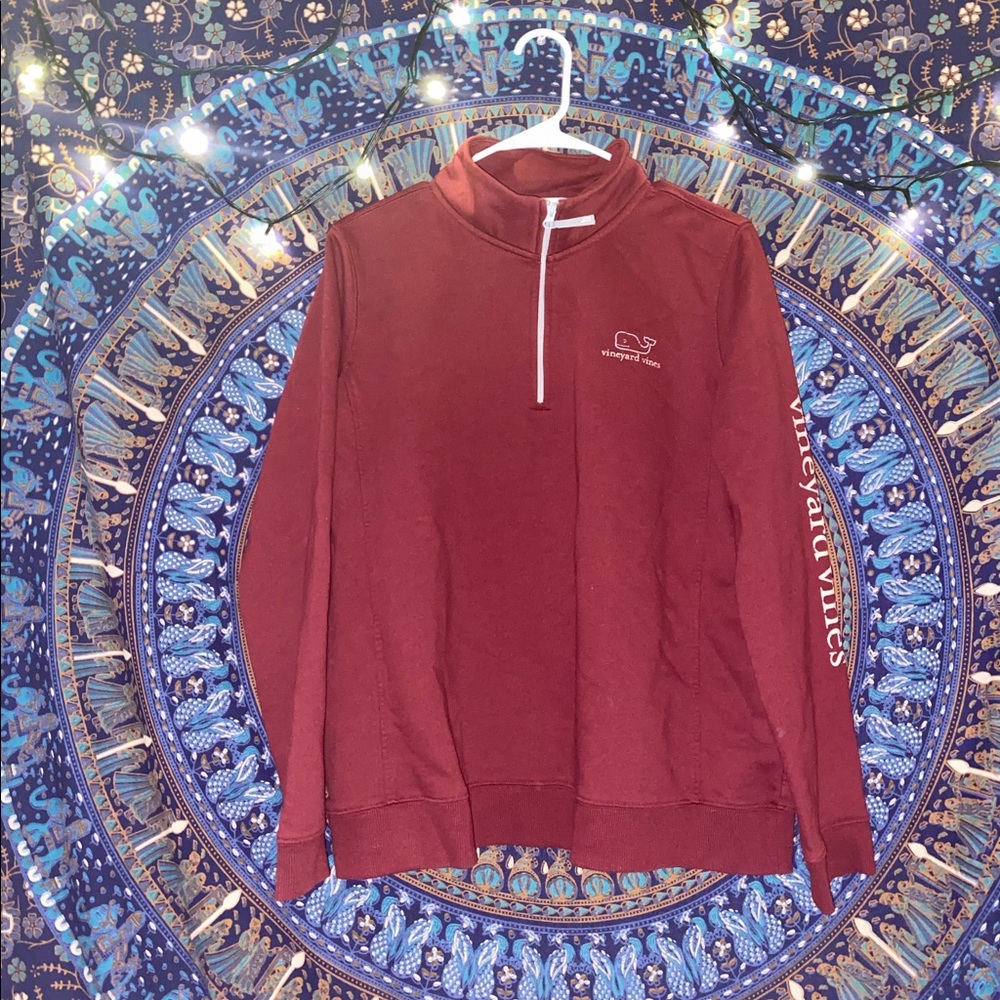 vineyard vines quarter zip